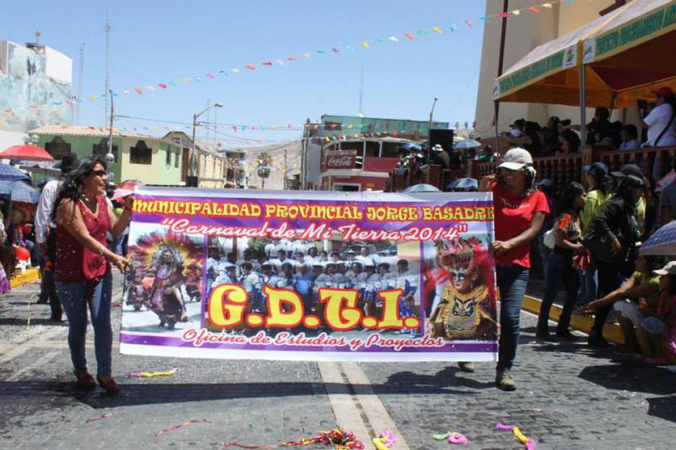 Locumba cerró los carnavales con vistoso pasacalle