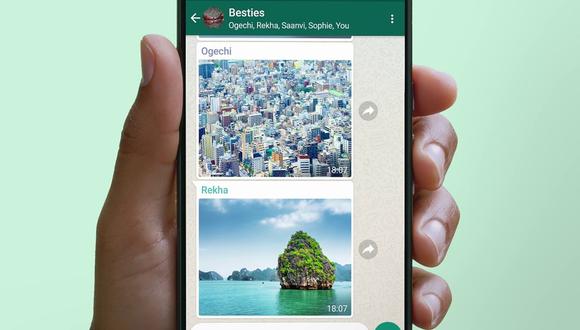 La nueva característica, conocida como ‘Ver una vez’, se muestra a los usuarios cuando seleccionan una imagen o un vídeo para compartir. (WhatsApp / ARCHIVO / Europa Press)