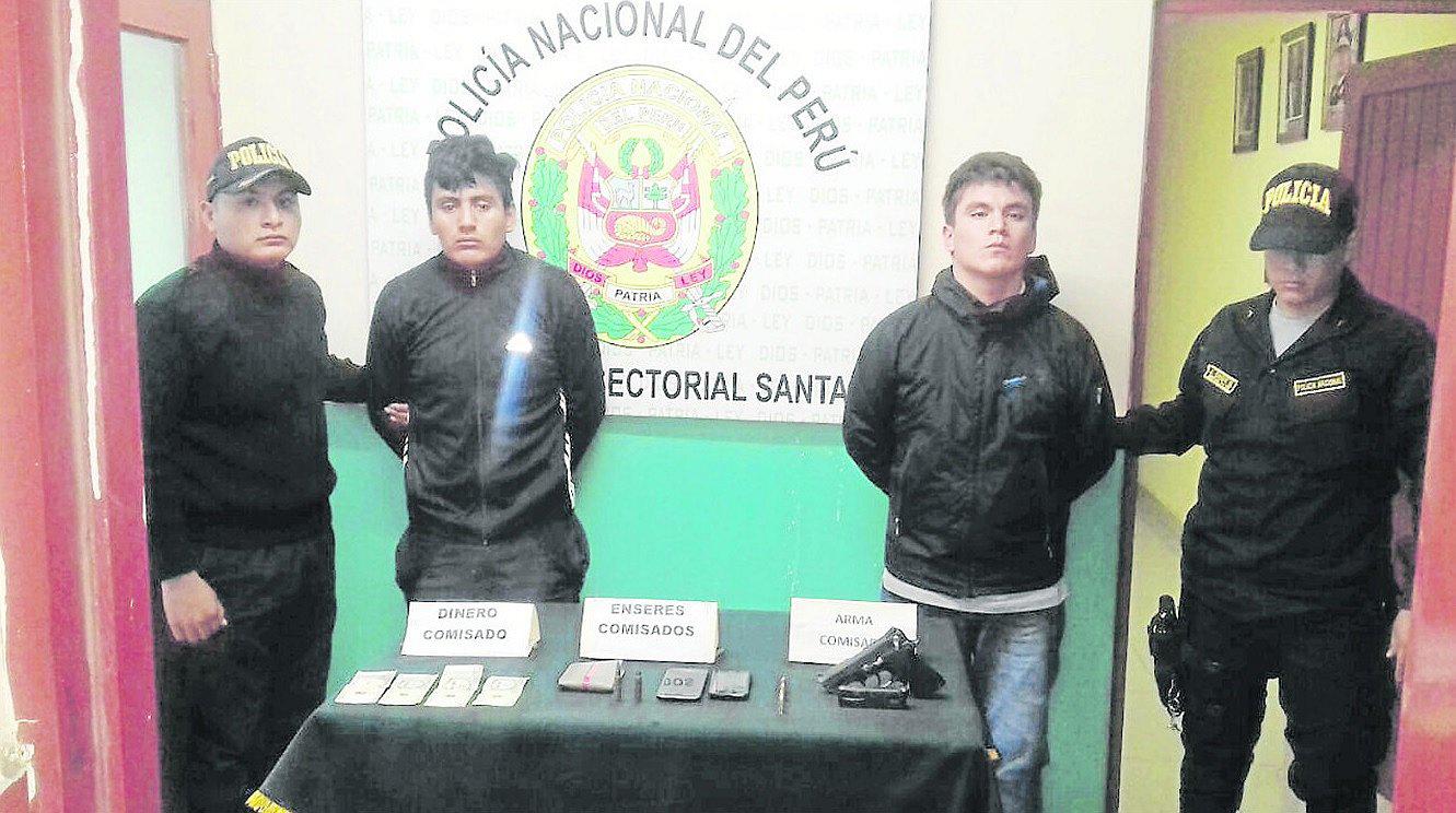 Detienen a dos de “Los Nenes de Santa” con pistola y municiones
