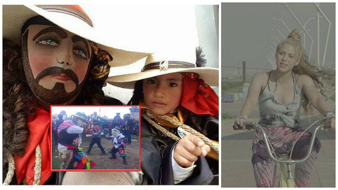 Niño peruano se vuelve viral al bailar 'La bicicleta' en versión tunantada (VIDEO)