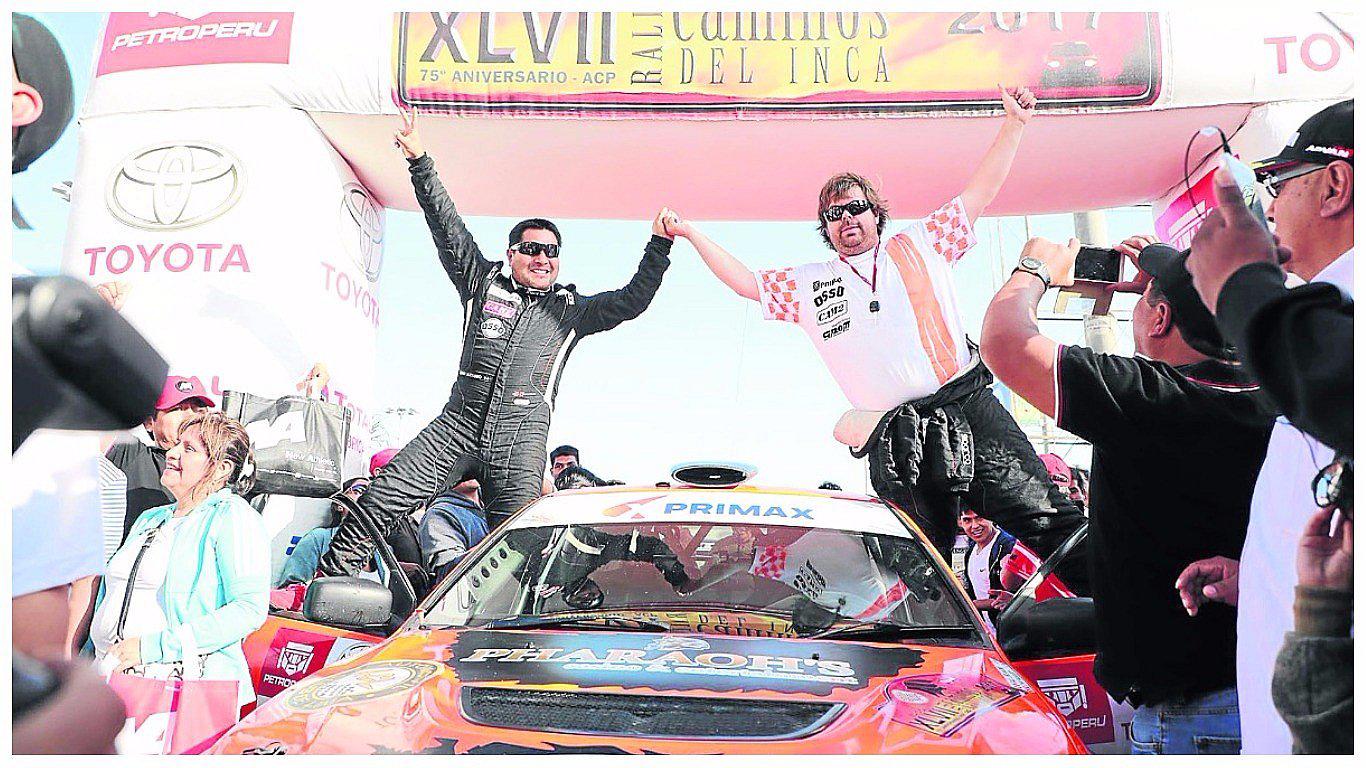 ​Raúl Orlandini es tricampeón del Gran Premio Nacional ‘Caminos del Inca’