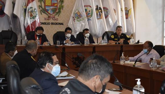 Autoridades exponen y evalúan resultados de la emergencia por inseguridad ciudadana en cinco provincias de la región.