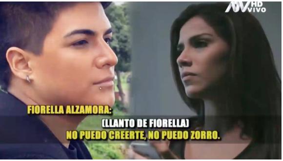Magaly Medina mostró un audio del preciso momento en el que Fiorella Alzamora confronta al 'Zorro Zupe'. (Foto: Captura ATV)