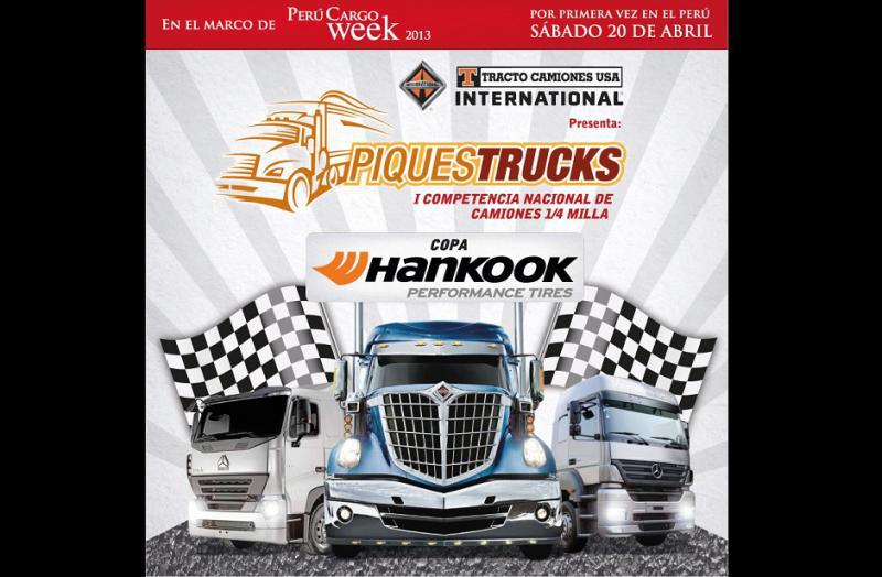 Realizarán carrera de piques con camiones de carga en Lima