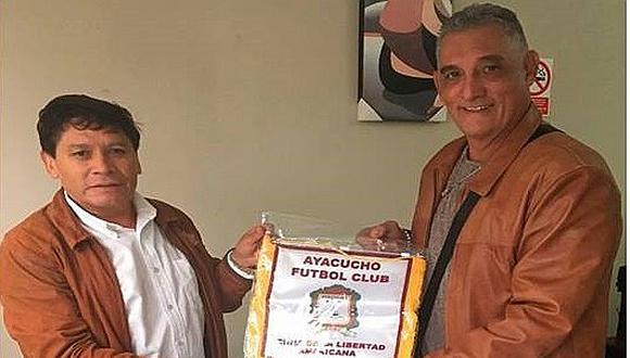 Mario Viera fue contratado como director técnico en Ayacucho FC