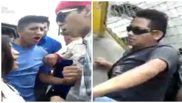 ​El Agustino: policía hiere de bala a vendedor de libros tras pelea en paradero (VIDEO)