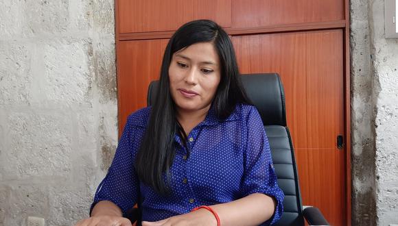 Consejera lamentó falta de apoyo del Gobierno Regional de Arequipa. (Foto:GEC)