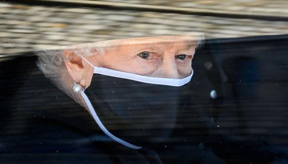Imagen de la reina Isabel II de Gran Bretaña. (Foto de LEON NEAL / varias fuentes / AFP).