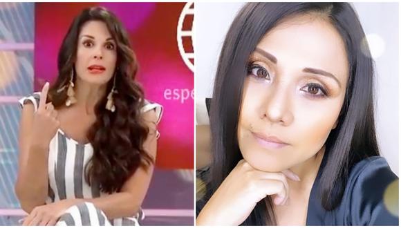 Rebeca Escribens defiende a Tula Rodríguez tras críticas por su regreso a la TV. (Foto: América TV / Instagram)