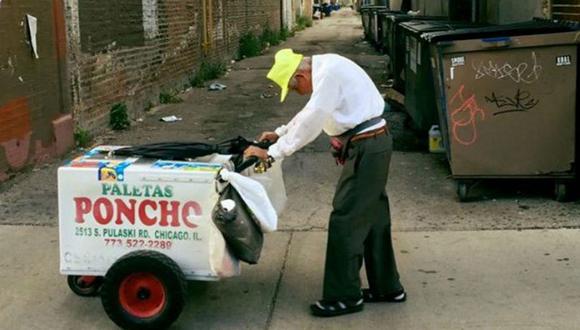 Anciano de 90 años dejará de vender helados por ayuda de miles de personas (VIDEO)