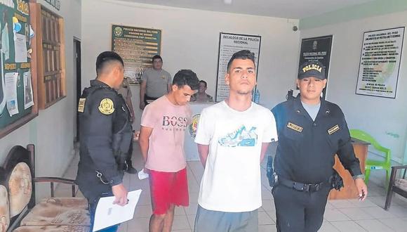 Anthony Josman Martínez Landaeta y Brayan Eduardo Pulido Lecumberre se encuentran recluidos en el penal de Puerto Pizarro.