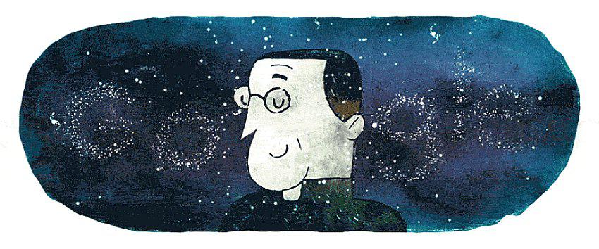 Google celebra el 124º aniversario del nacimiento de Georges Lemaitre