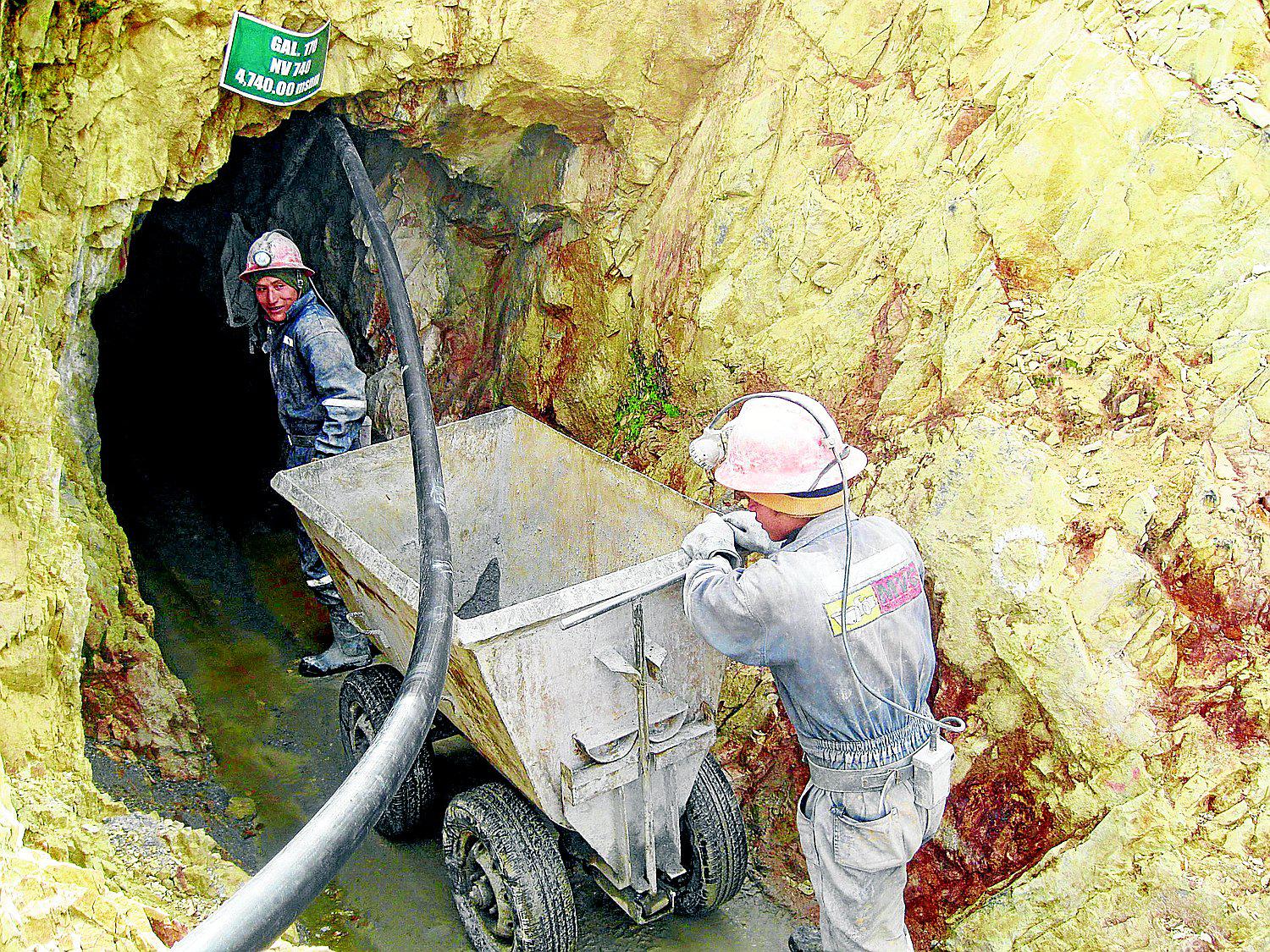 ​La actividad minera decreció en 14.2% en la región Junín