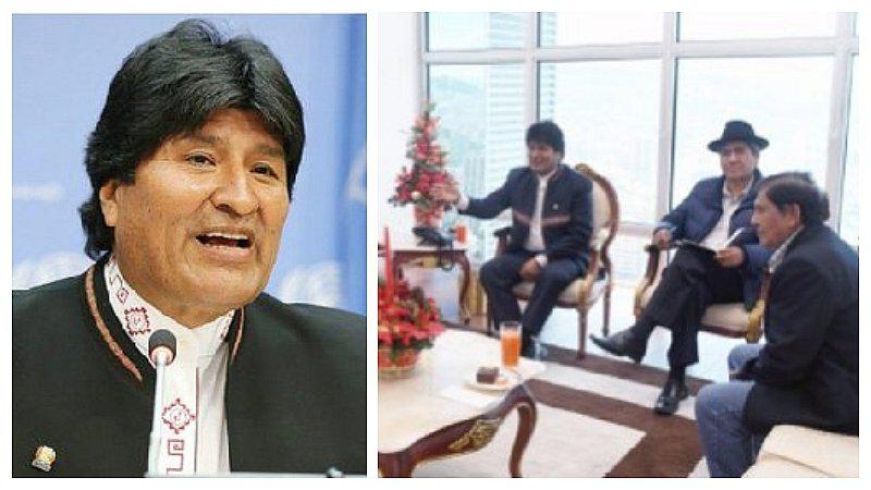 Evo Morales señaló que gobernadores electos de Perú expresaron interés de importar gas