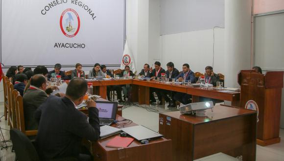 Consejeros aprueban por mayoría PIA 2022 del Gobierno Regional de Ayacucho.