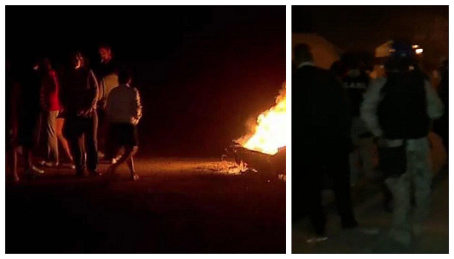 Vecinos de menor abusada intentan atacar casa de presunto agresor y se enfrentan a la policía (VIDEO)