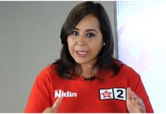 Nidia Vílchez sobre inmunidad parlamentaria: “Ha servido en los últimos años para cubrir a congresistas con denuncias penales” (VIDEO)