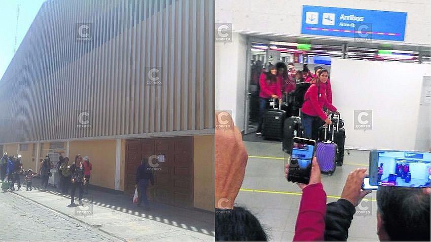 Selección Peruana de Vóley entrena a puertas cerradas en coliseo de Arequipa (VIDEO)