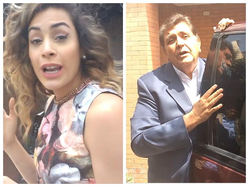 Alan García: Milett Figueroa visitó a candidato presidencial [VIDEO]