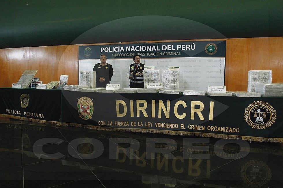 Cae banda "Los casa verde de la falsificación" con 20 millones de dólares falsos en Ate (FOTOS)