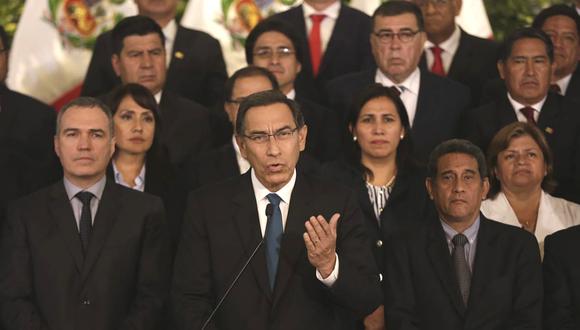Martín Vizcarra plantea cuestión de confianza por la reforma política
