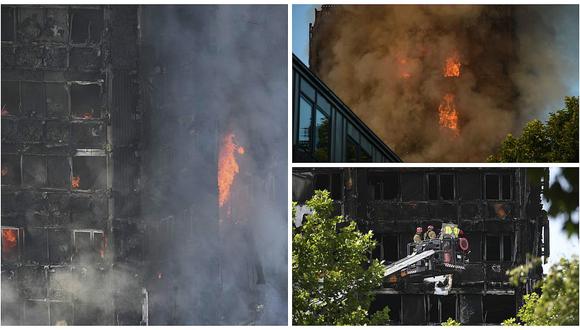 ​Londres: revelan por qué el fuego se propagó tan rápido en la Torre Grenfell
