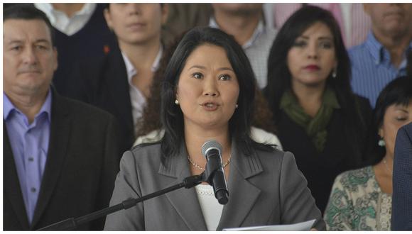 Keiko Fujimori: "No he recibido suma de dinero de empresa brasileña alguna"