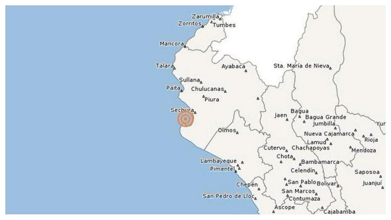 Sechura es la provincia que registra más sismos en el 2018