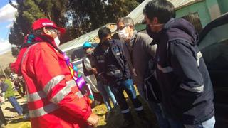 Comitiva del Ejecutivo y pobladores que retuvieron a ingenieros en Huancavelica se reunieron 