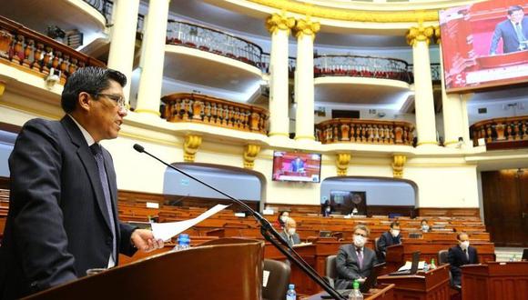 Vicente Zeballos aseguró que no fue notificado correctamente por la Comisión de Fiscalización del Congreso. (Foto: PCM)