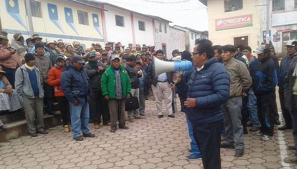 Puno: población de Orurillo reclama por pérdida de presupuesto para agua potable 