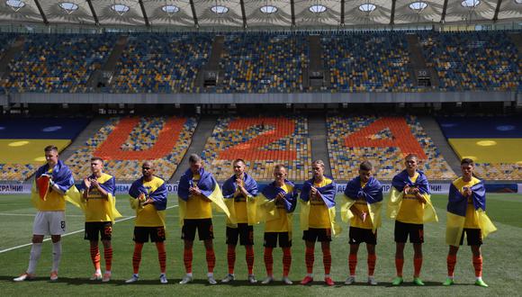El Shakhtar Donetsk se enfrentó a Metalist Kharkiv en el estadio Olímpico de Kiev. (Foto: Reuters)