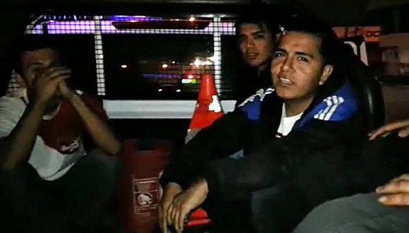 Trujillo: Serenos arrestan a tres presuntos facinerosos 