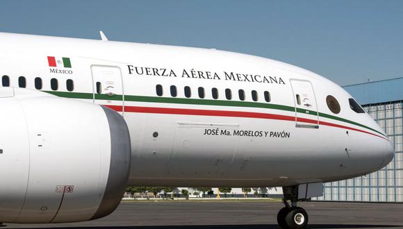 El avión presidencial de México es un Boeing 787-8, de 57 metros de largo y 60 de ancho hecho a medida y con lujos. (Foto: ALEJANDRO MELENDEZ / AFP)