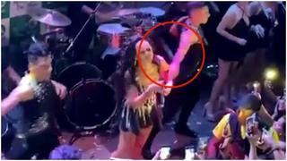 Daniela Darcourt acusó al hermano de Yahaira Plascencia de agredirla durante concierto (VIDEO)