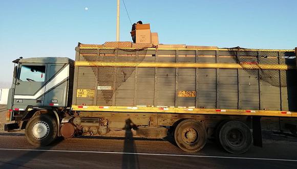 Intervienen camión que transportaba juguetes "bamba" por 120 mil soles