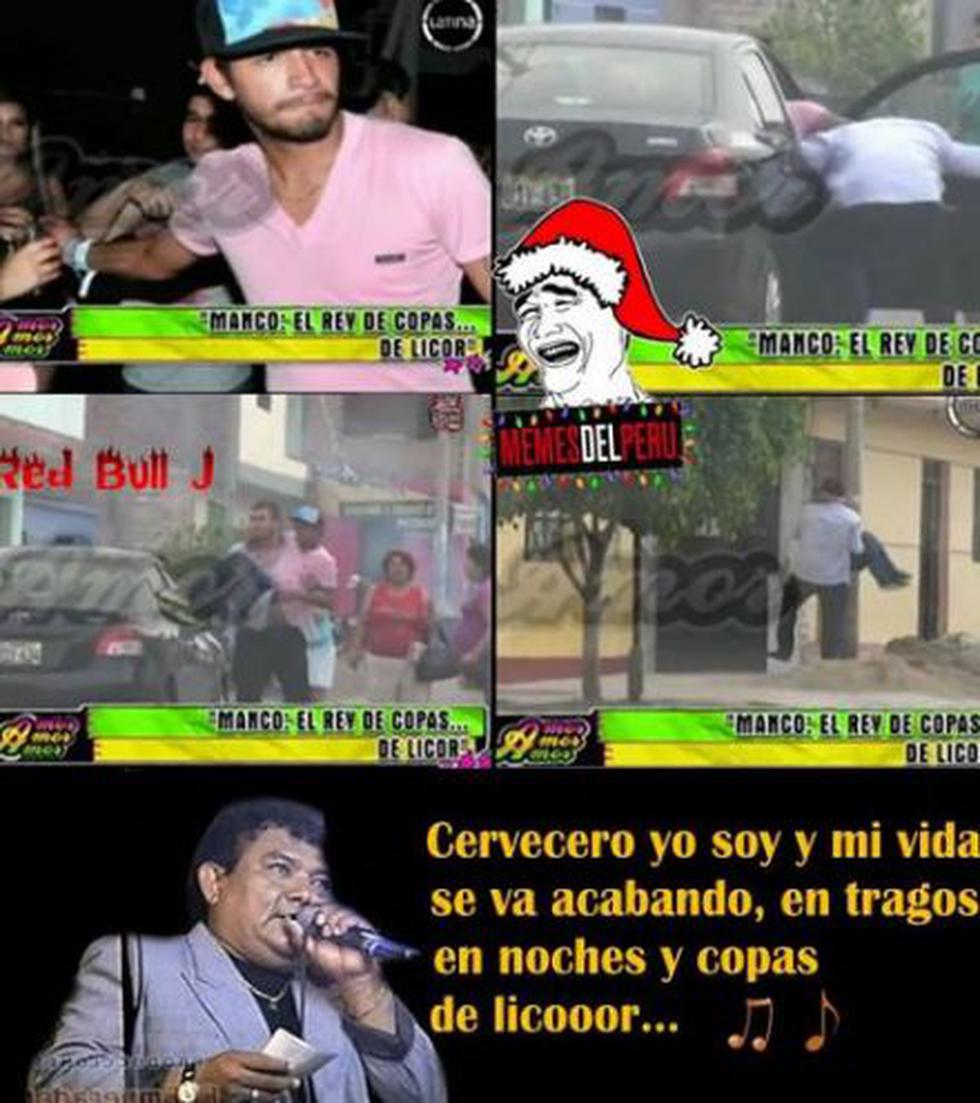 Reimond Manco: Crean memes sobre bochornoso estado etílico de futbolista