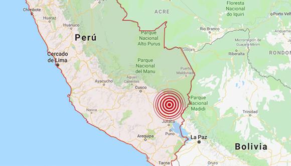 Sismo de magnitud 5.4 se reportó en Puno, informó el IGP.