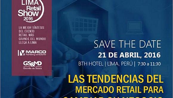 Llega a Perú la primera edición del Lima Retail Show