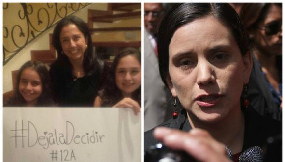 #DéjalaDecidir: A Verónika Mendoza le parece legítima fotografía de Nadine Heredia