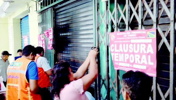 Tumbes: Comerciantes del mercado retoman sus ventas tras cuatro días de clausura