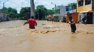 Lluvias en Piura: Chulucanas soportó lluvia de 120 litros de agua por metro cuadrado