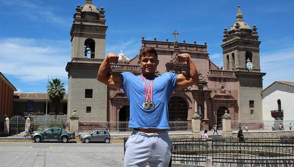 ​Ayacuchano ganó medalla de oro en fisicoculturismo juvenil