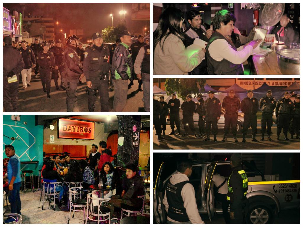 En gigante operativo se intervino a más de 400 indocumentados y sospechosos