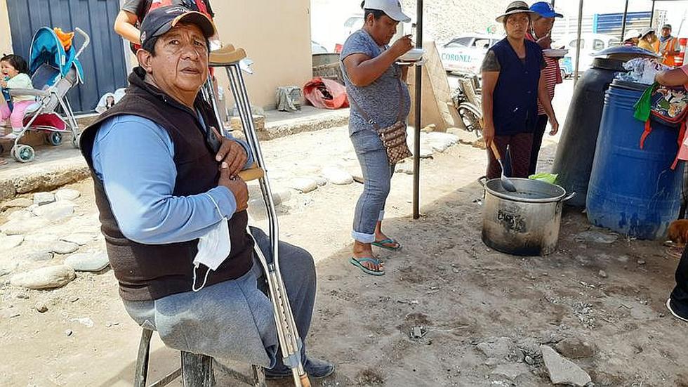 Mujer salvo a esposo discapacitado e hijo del huaico en Tacna