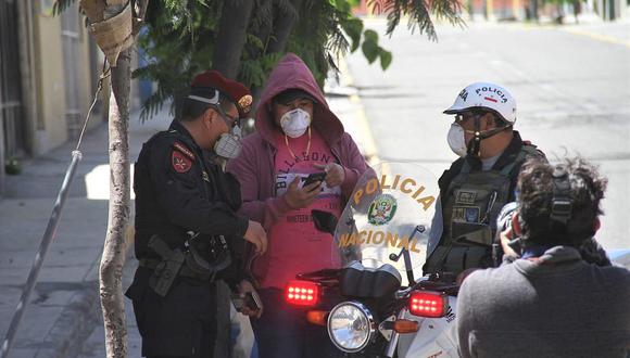 Arequipa: 2 mil 600 personas en la lista para ser denunciados por violar cuarentena
