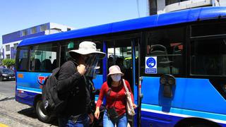 Municipio de Arequipa realizará operaciones de control a buses desde el lunes por clases