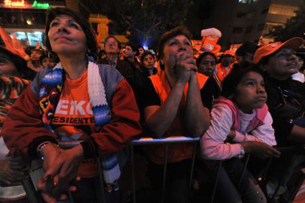 El debate presidencial en imágenes