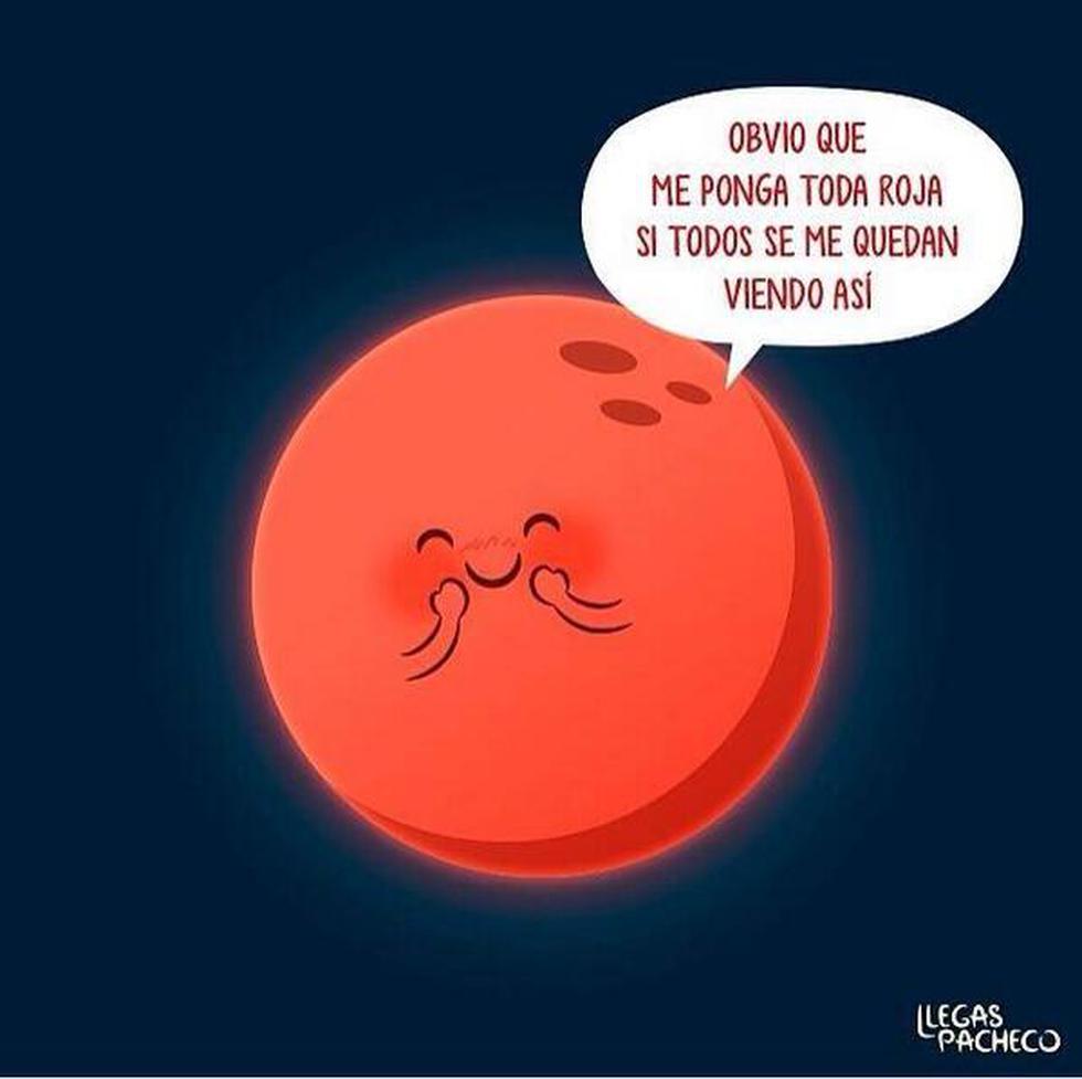MEMES: Las mejores imágenes tras el fenómeno de la "luna roja"