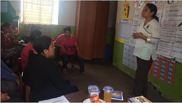 Comuna de Trujillo desarrolla taller de Loncheras Saludables en El Porvenir